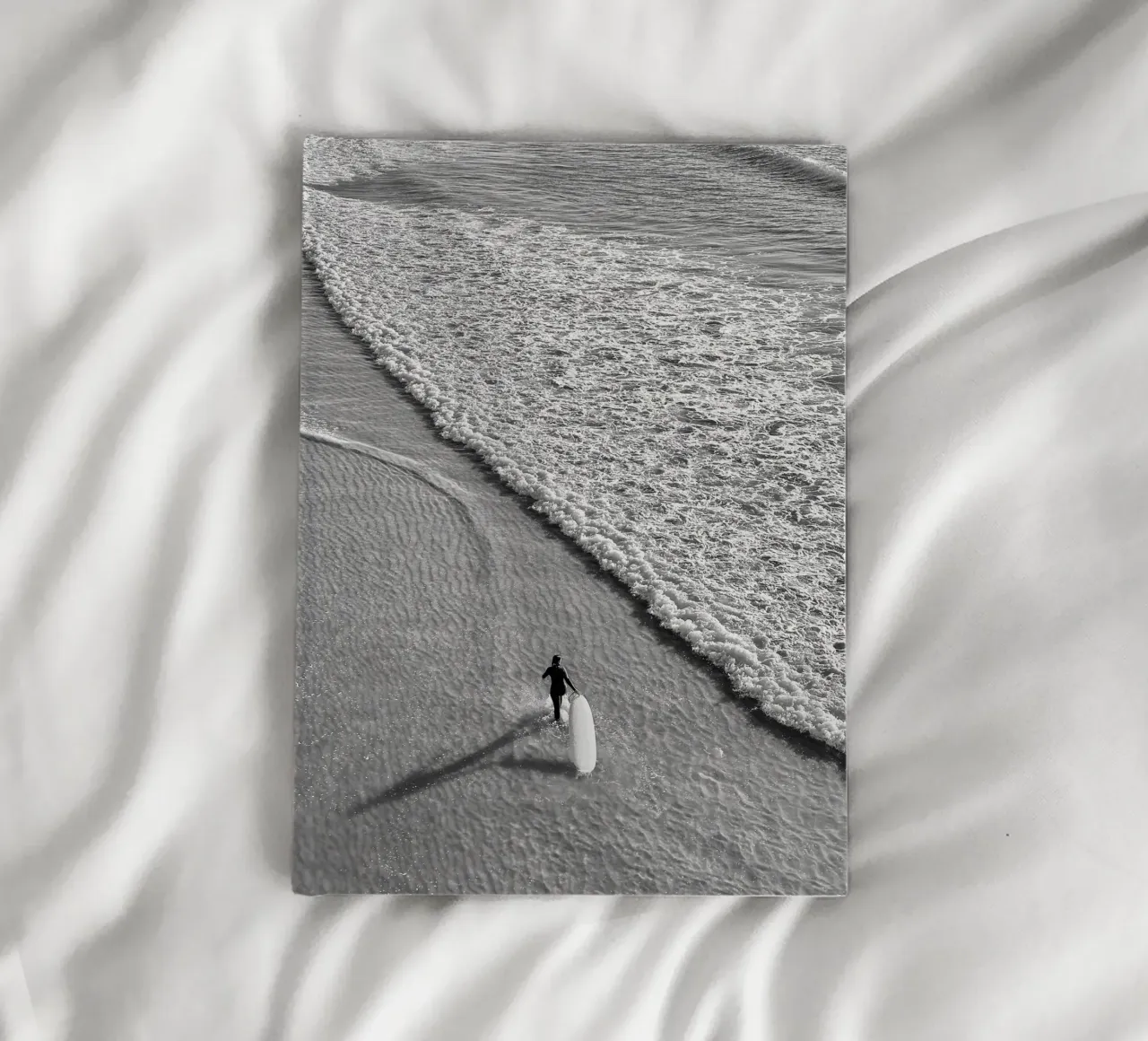 La Surfeuse N&B notebook by CALL OF THE OCEAN