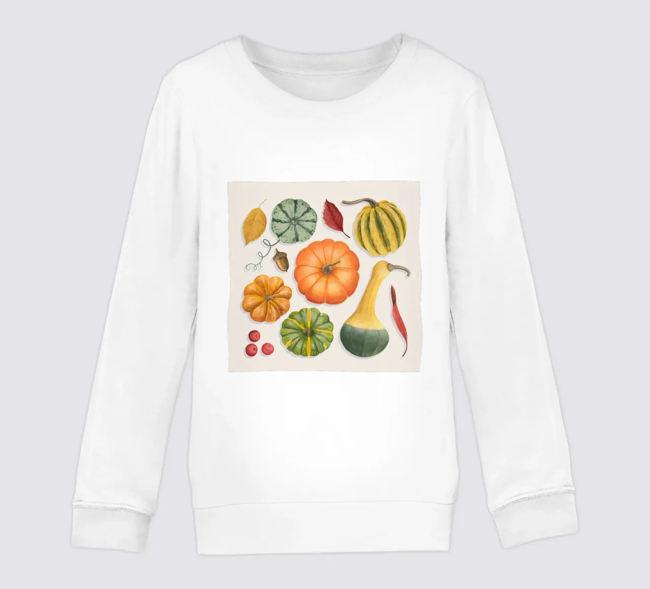 Ricco raccolto in autunno I felpa bambino da medineprint