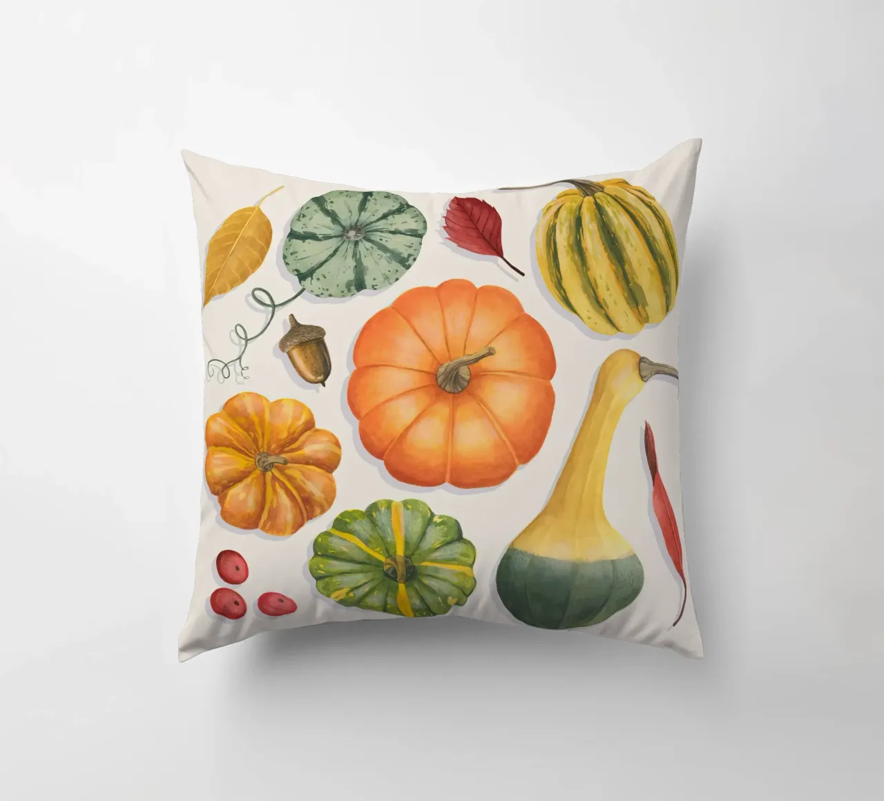 Ricco raccolto in autunno I cuscino da medineprint