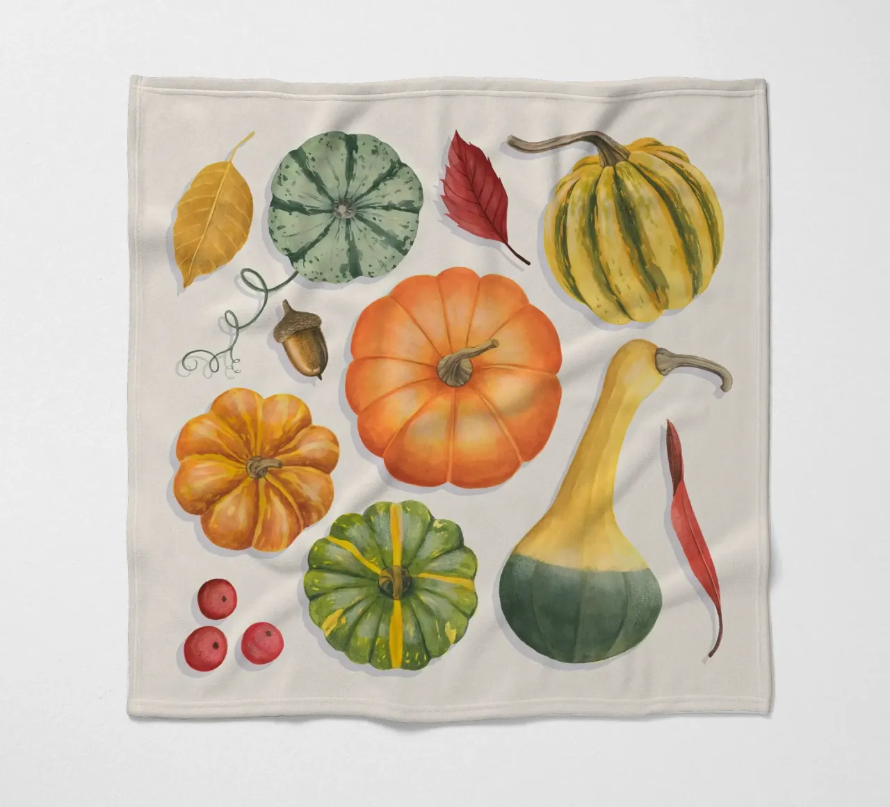 Ricco raccolto in autunno I coperta in pile da medineprint