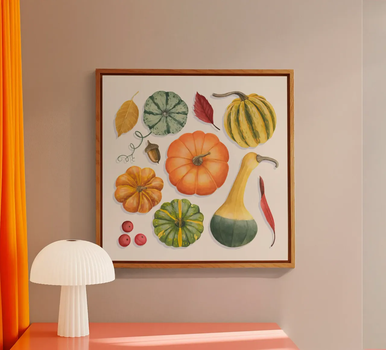 Ricco raccolto in autunno I plexiglass da medineprint