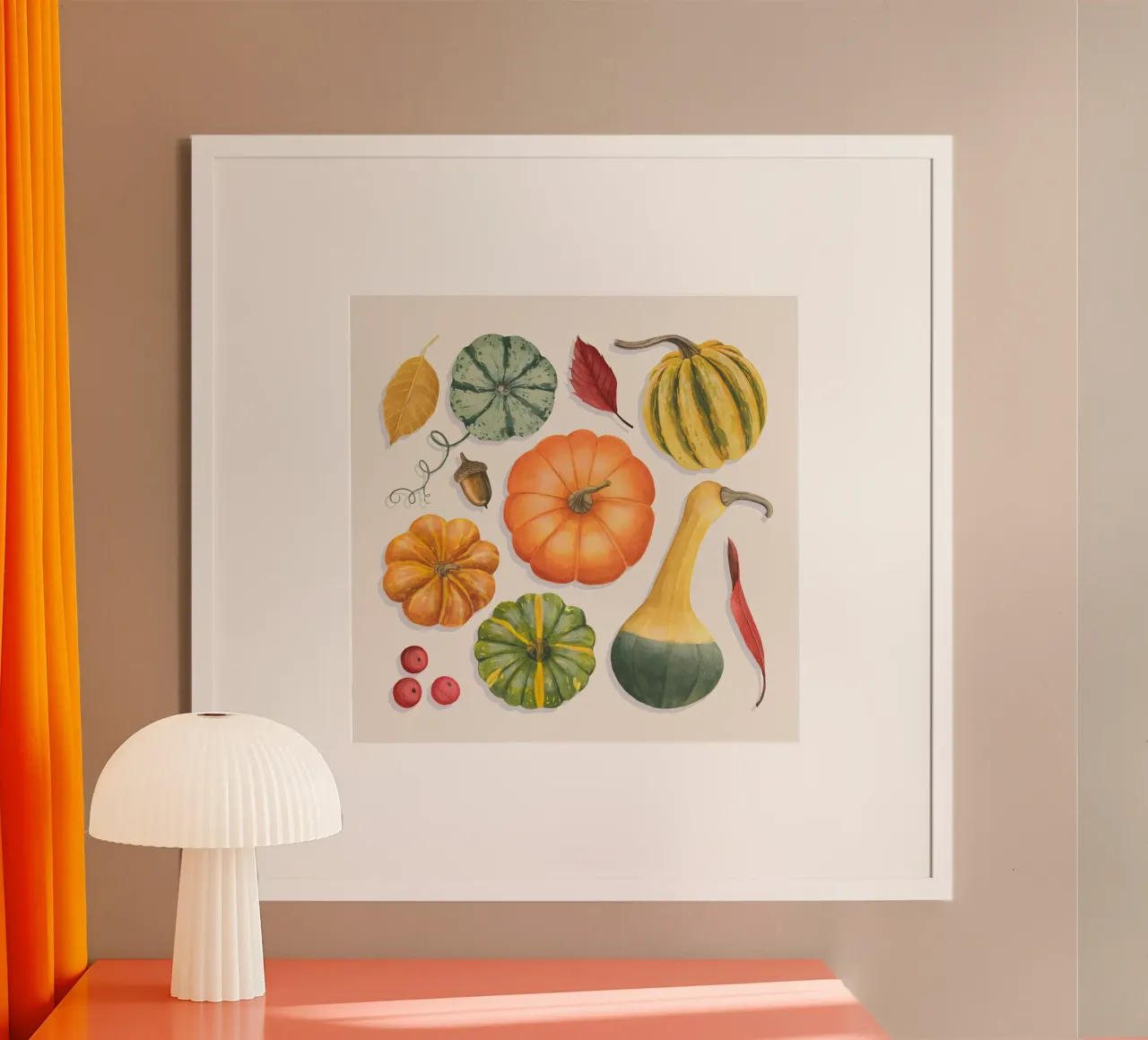 Ricco raccolto in autunno I carta hahnemühle da medineprint