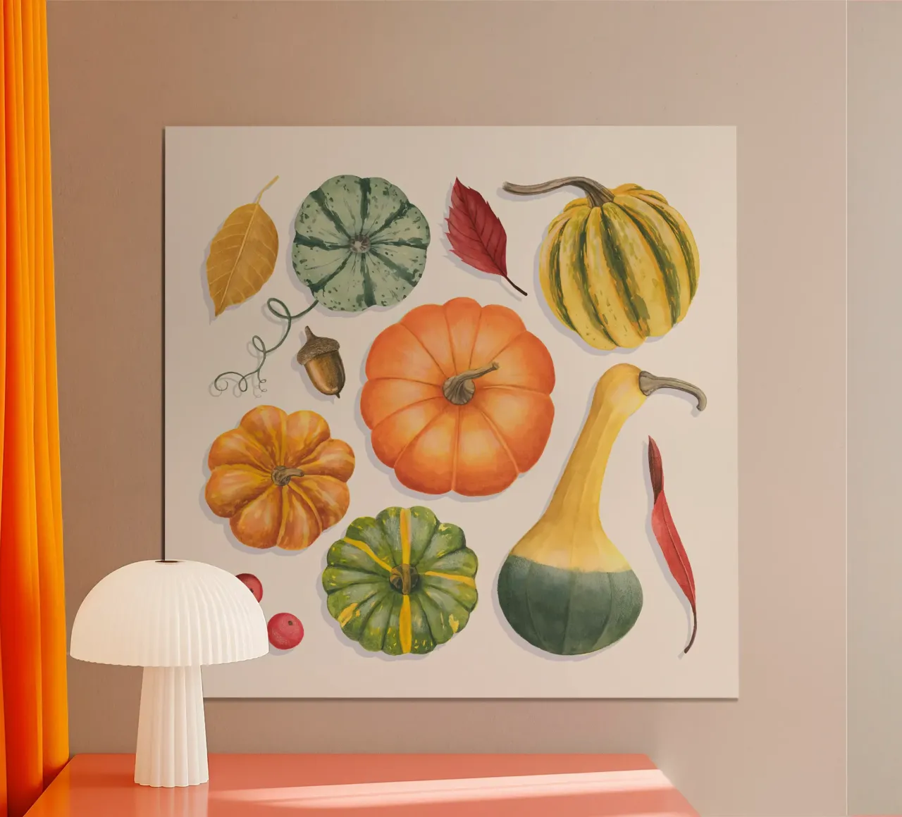 Ricco raccolto in autunno I carta hahnemühle da medineprint