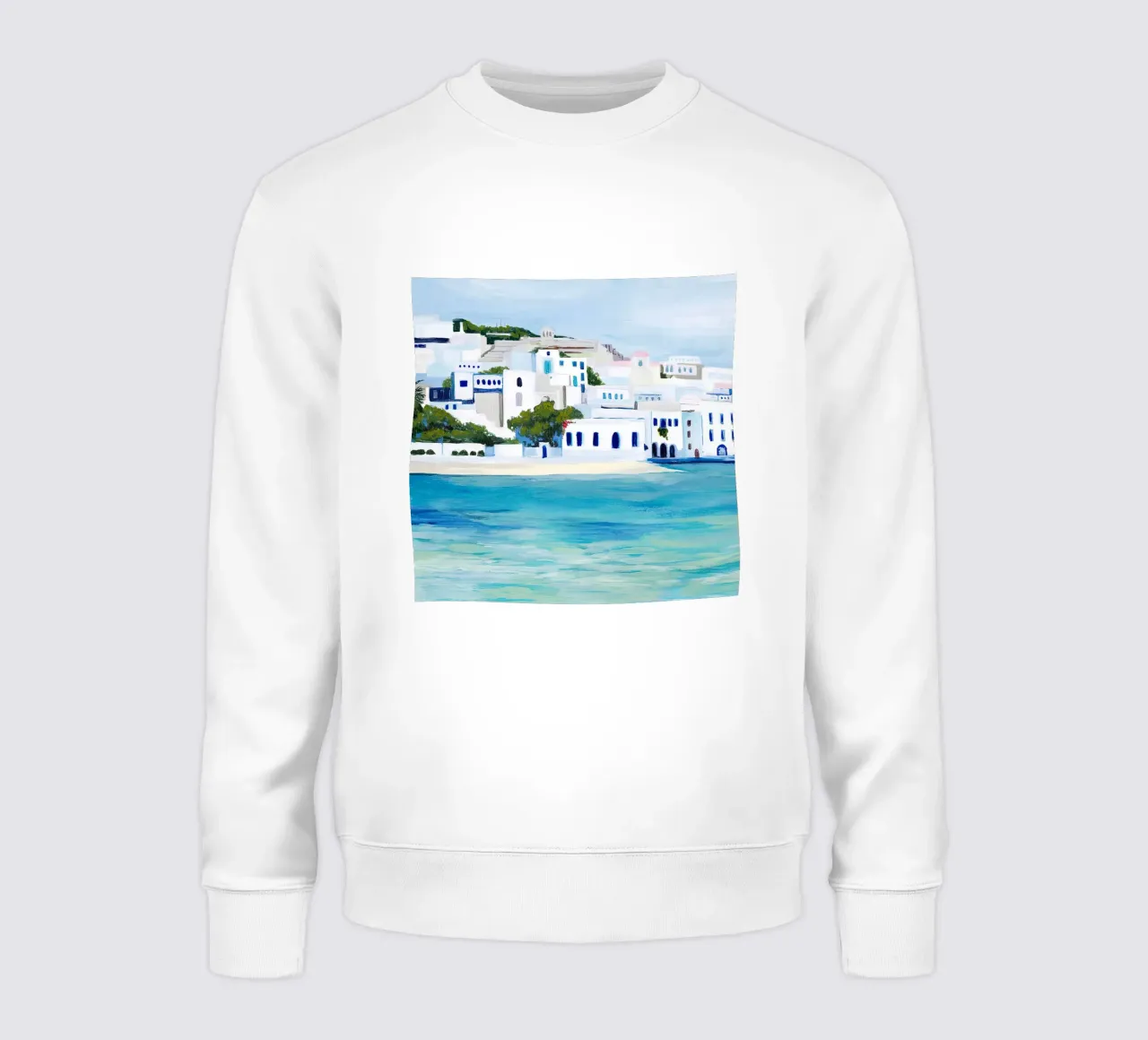 Mykonos I felpa da medineprint