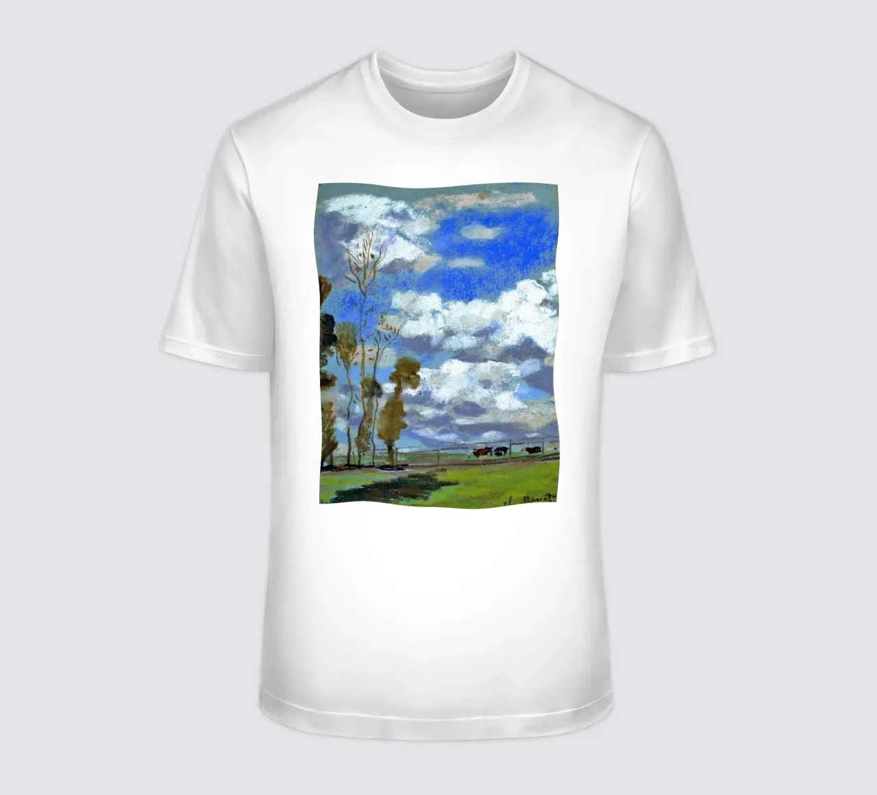 tre mucche nel prato t-shirt da SMG Store