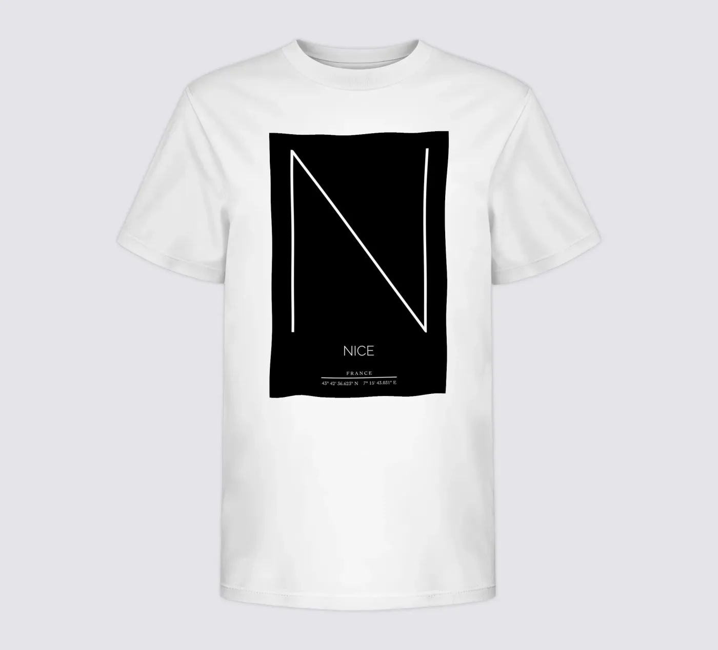 NICE - noir kinder t-shirt van CityLights