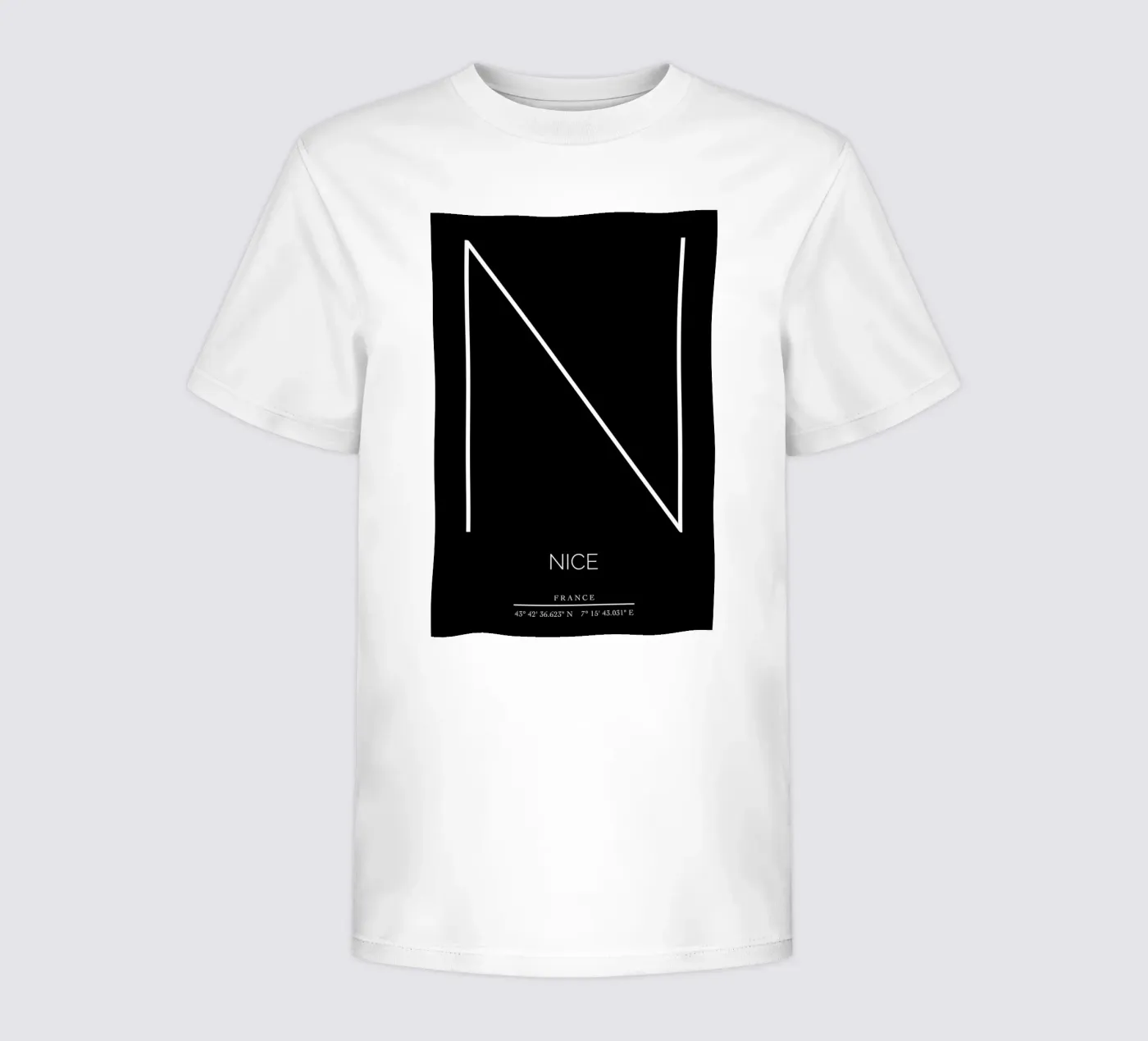 NICE - noir kinder t-shirt van CityLights