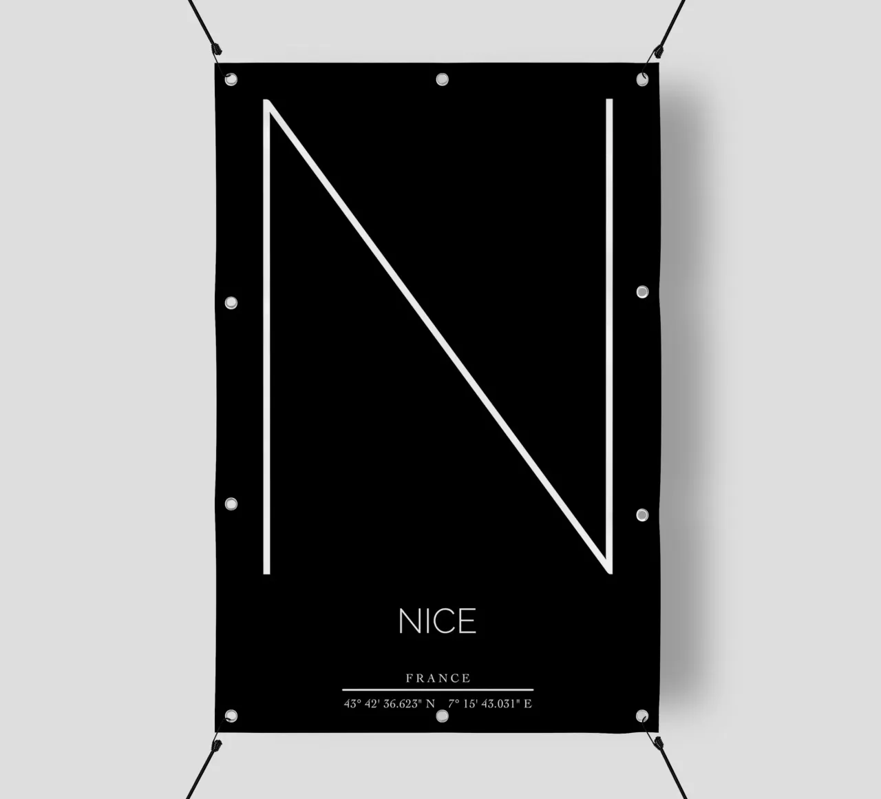 NICE - noir telo in pvc da CityLights