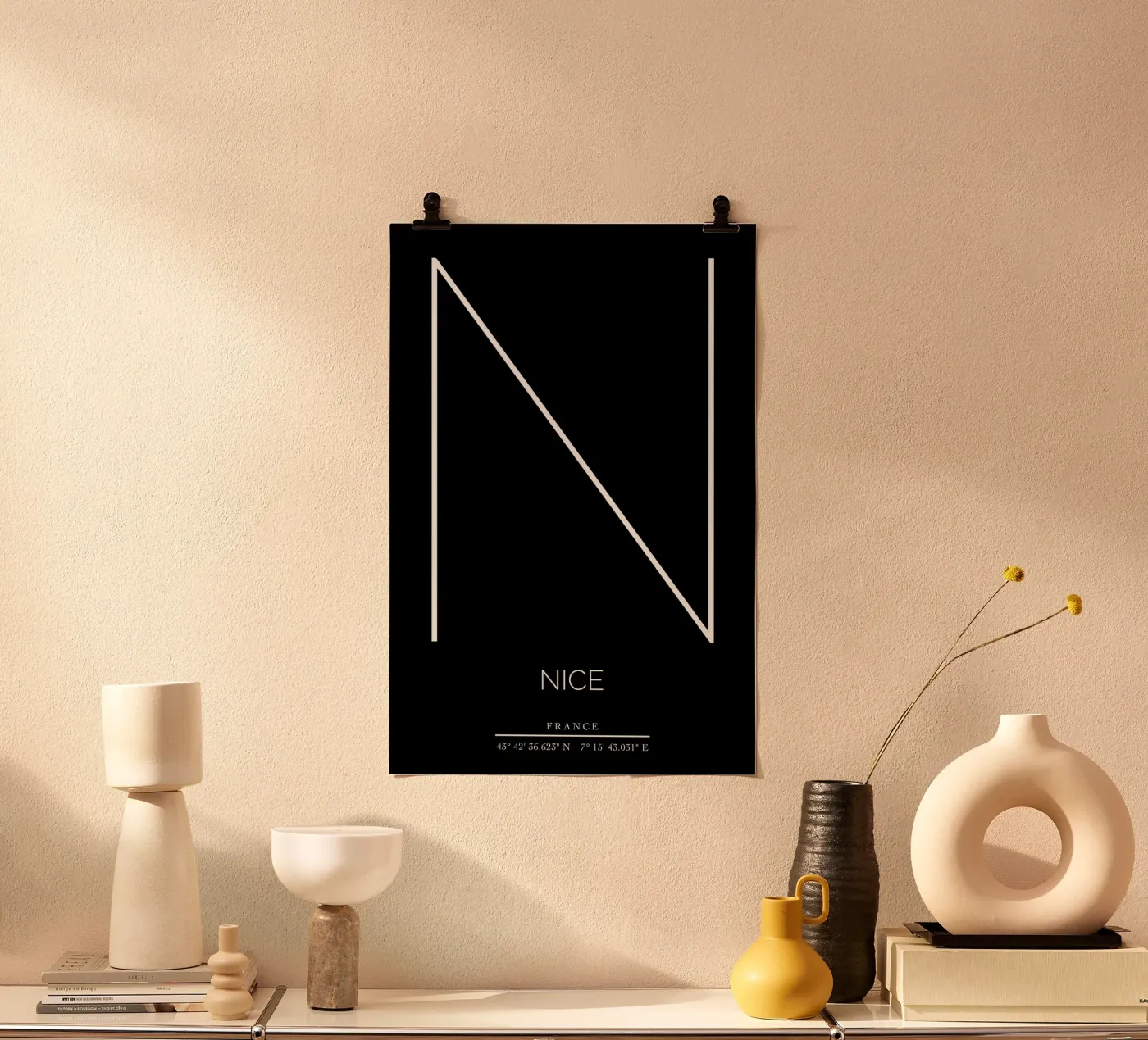 NICE - noir poster van CityLights