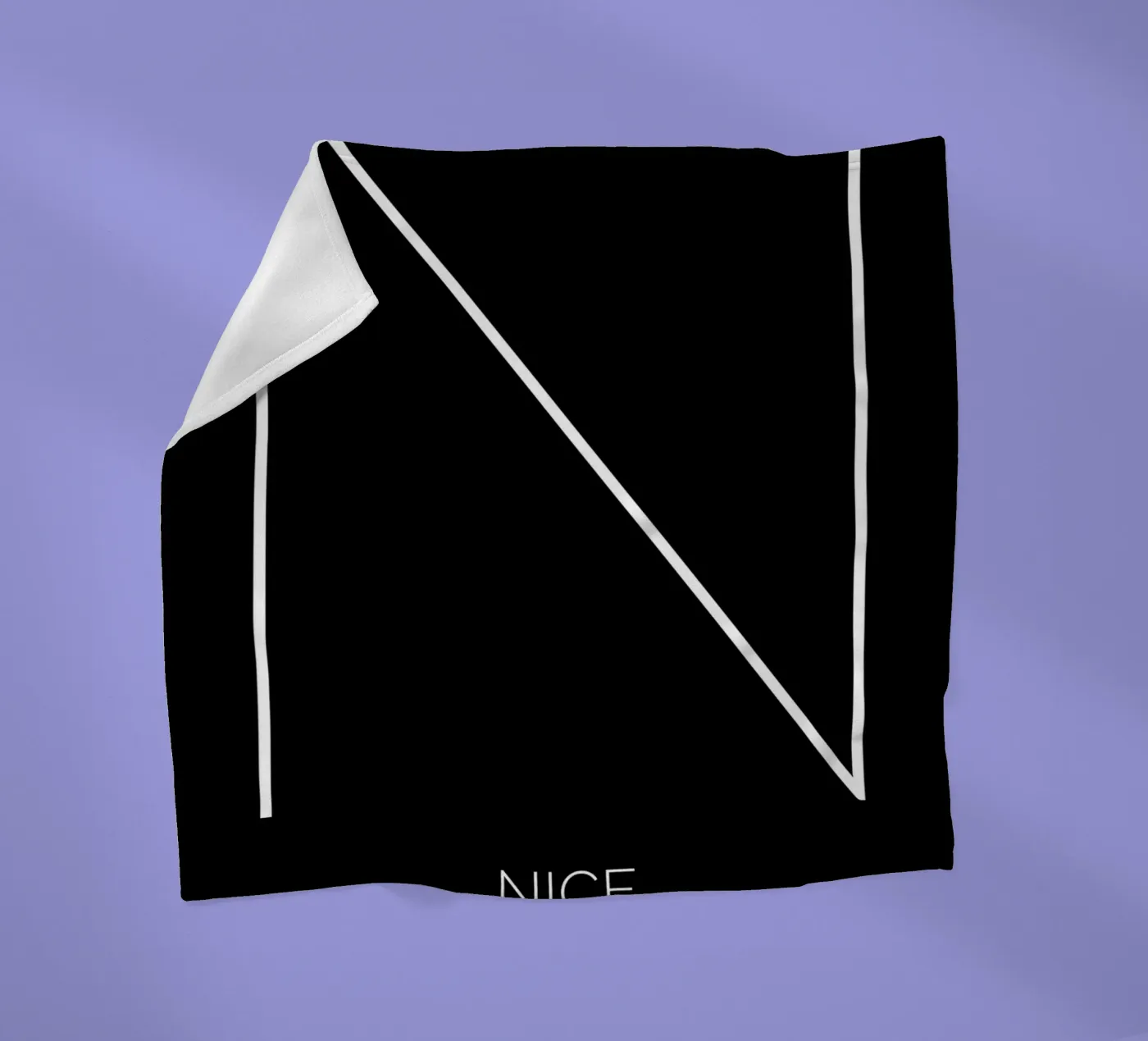NICE - noir fleecedeken van CityLights