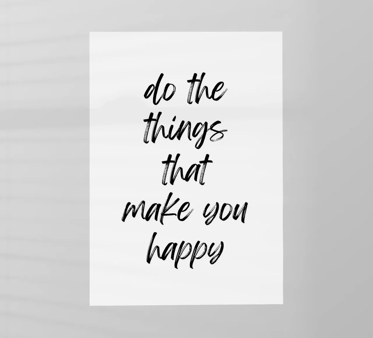 Do the things that make you happy pellicola backlit da PinkCandyWalls