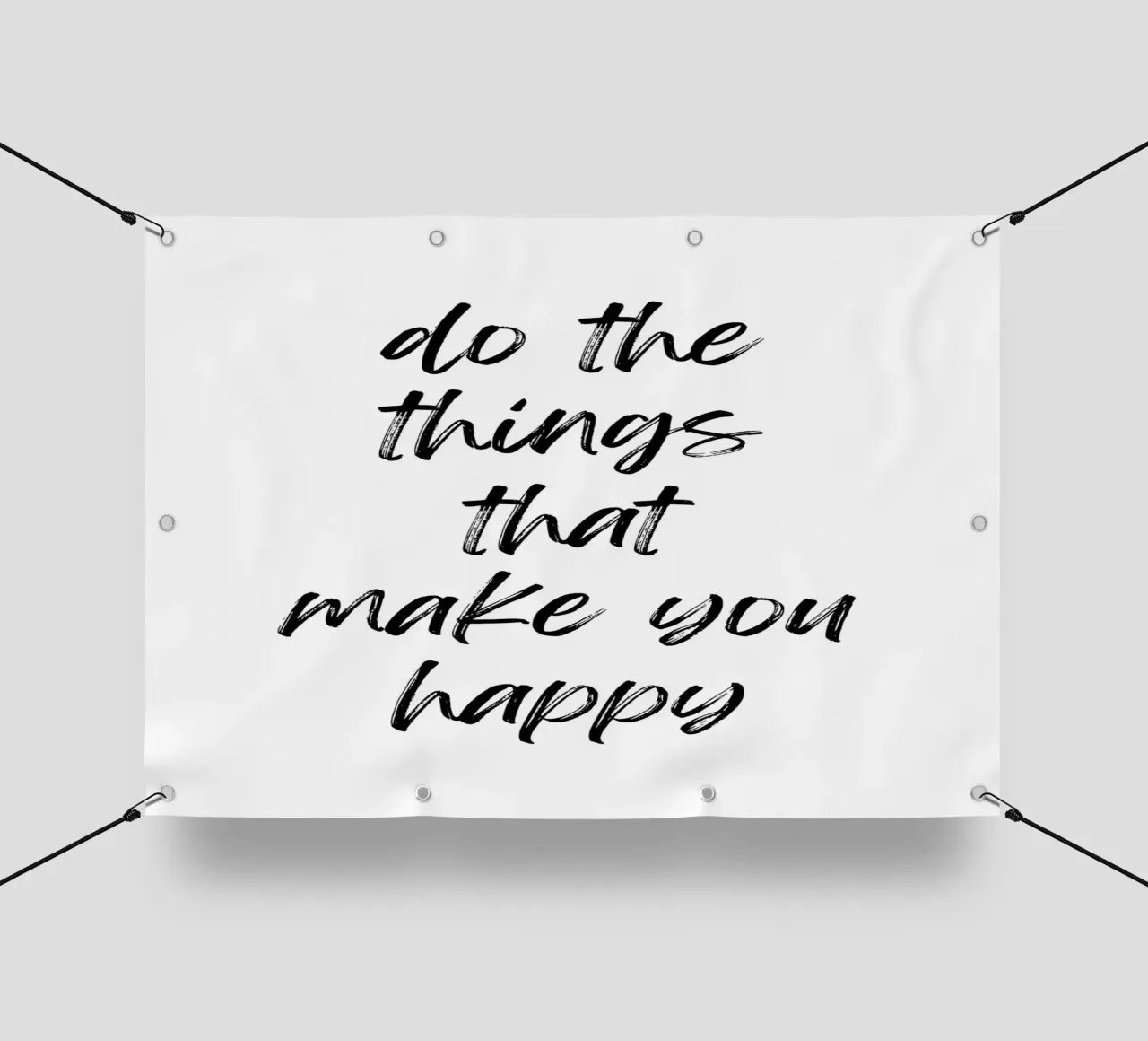 Do the things that make you happy telo in pvc da PinkCandyWalls