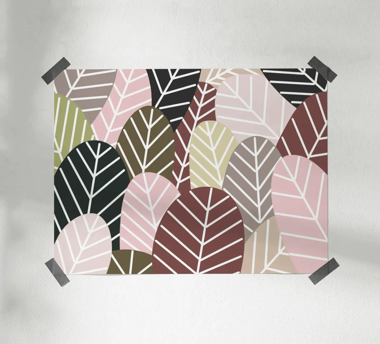 Foliage fall poster by Little Dean