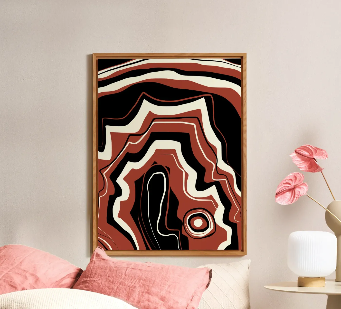 Crystal pattern Forex-Platte von Little Dean