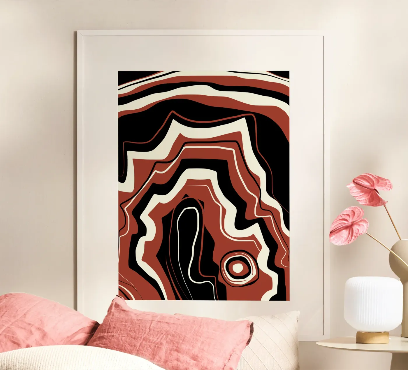 Crystal pattern hahnemühle by Little Dean