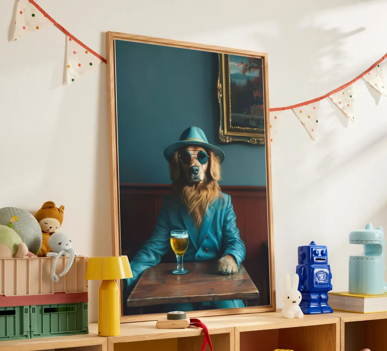 Lucas plexiglass da Affiches Chien Originales – Dogland