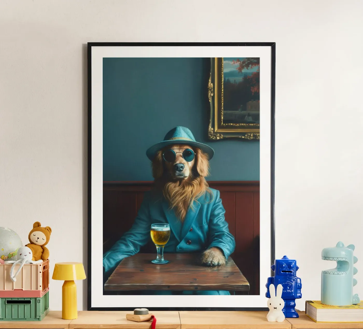 Lucas Poster von Affiches Chien Originales – Dogland