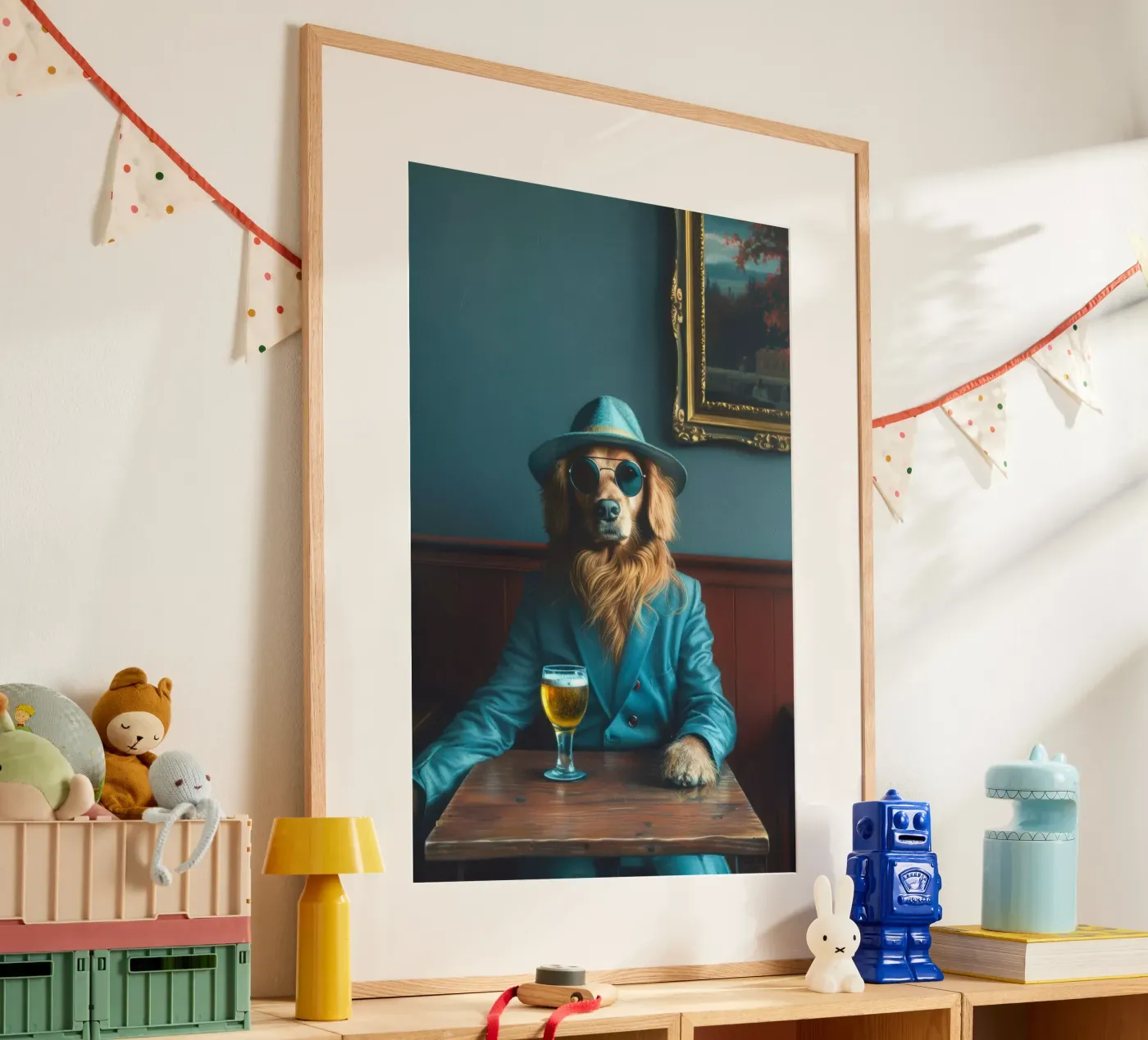 Lucas Poster von Affiches Chien Originales – Dogland