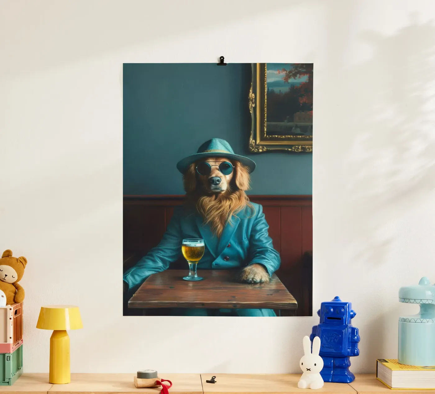 Lucas Poster von Affiches Chien Originales – Dogland