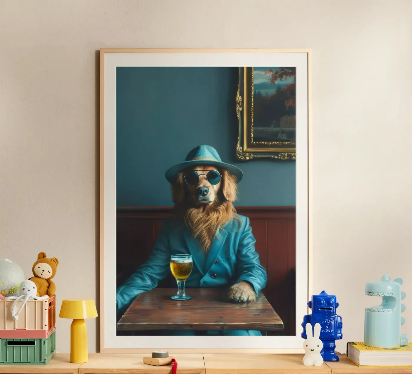 Lucas Poster von Affiches Chien Originales – Dogland