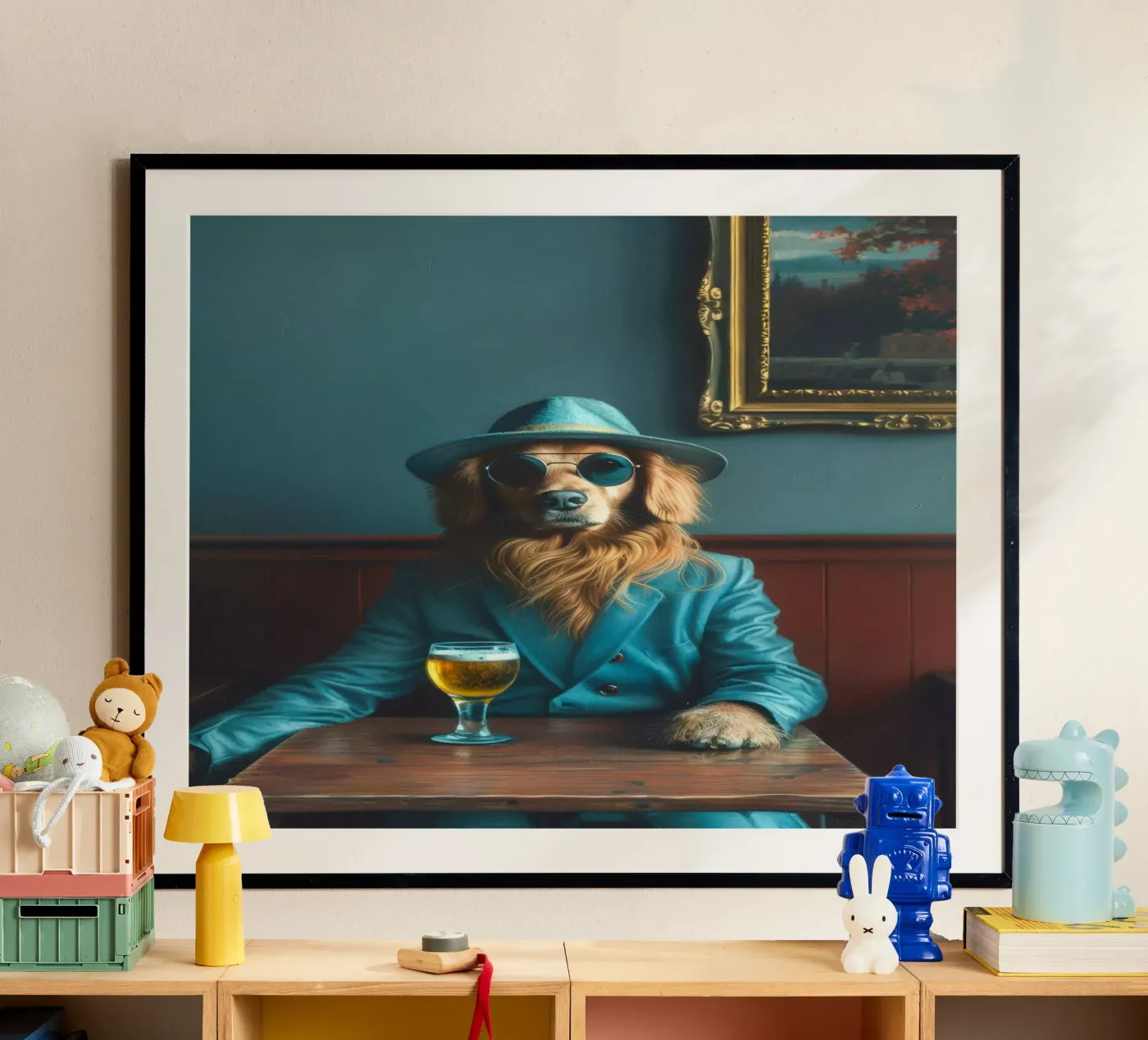 Lucas Poster von Affiches Chien Originales – Dogland