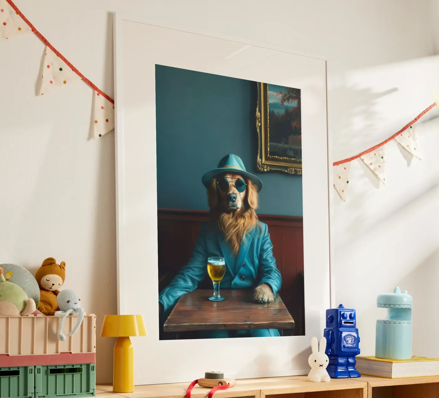 Lucas Poster von Affiches Chien Originales – Dogland