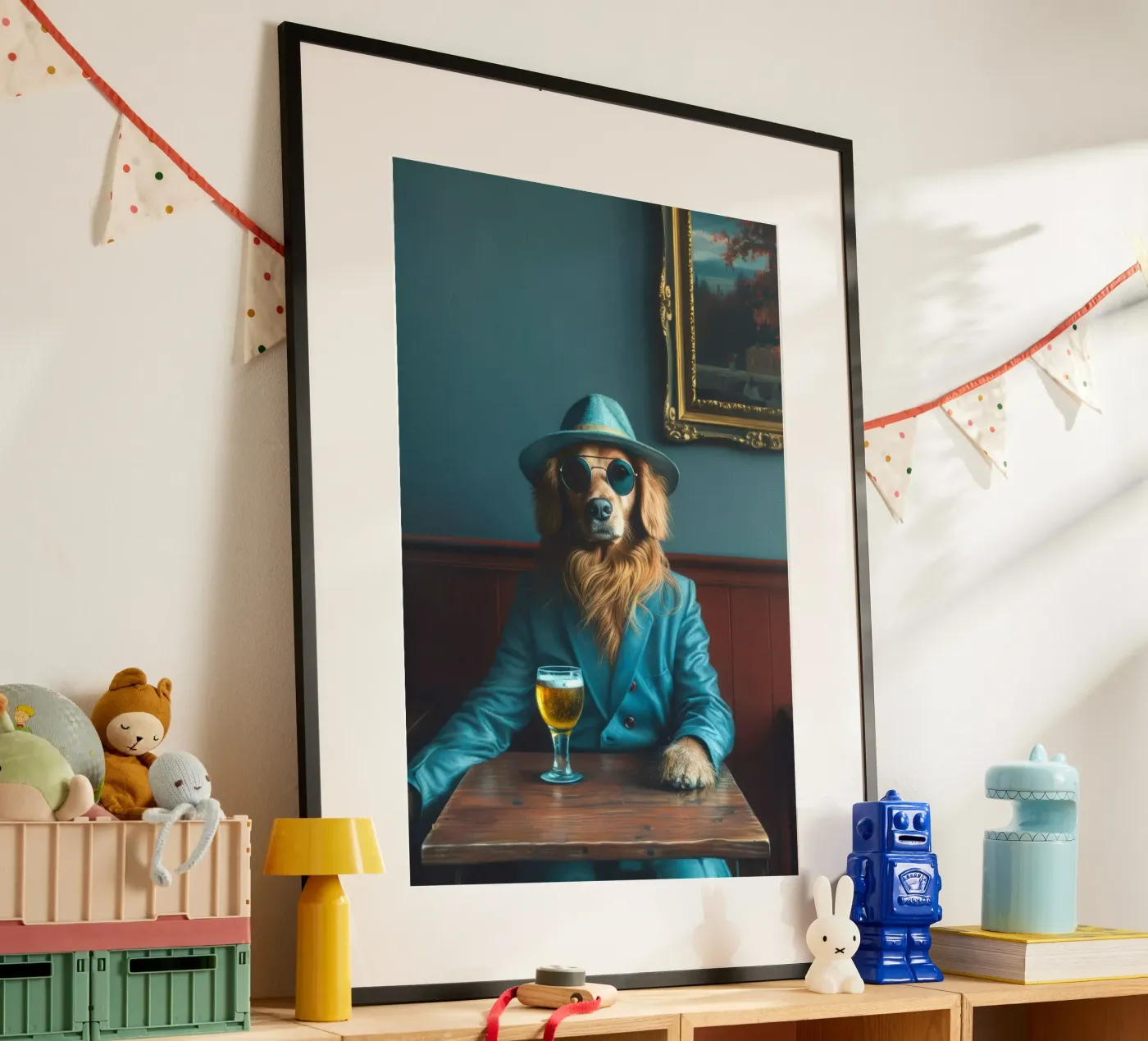 Lucas Poster von Affiches Chien Originales – Dogland