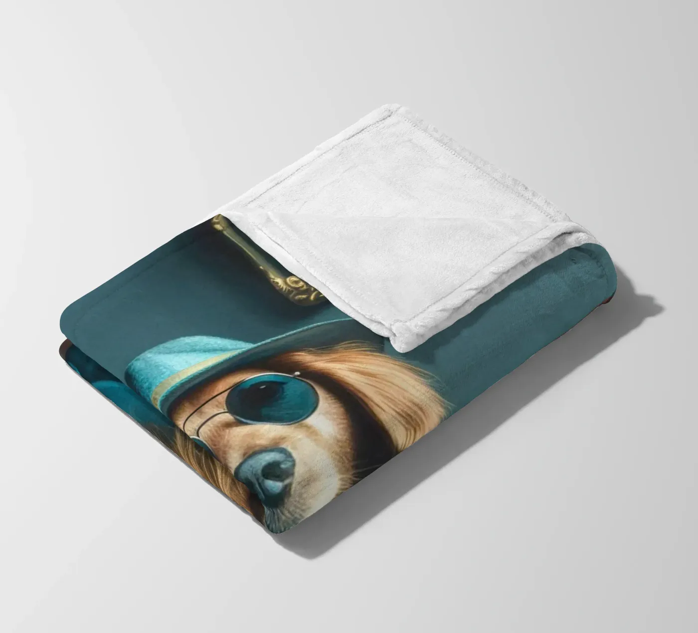 Lucas fleecedeken van Affiches Chien Originales – Dogland