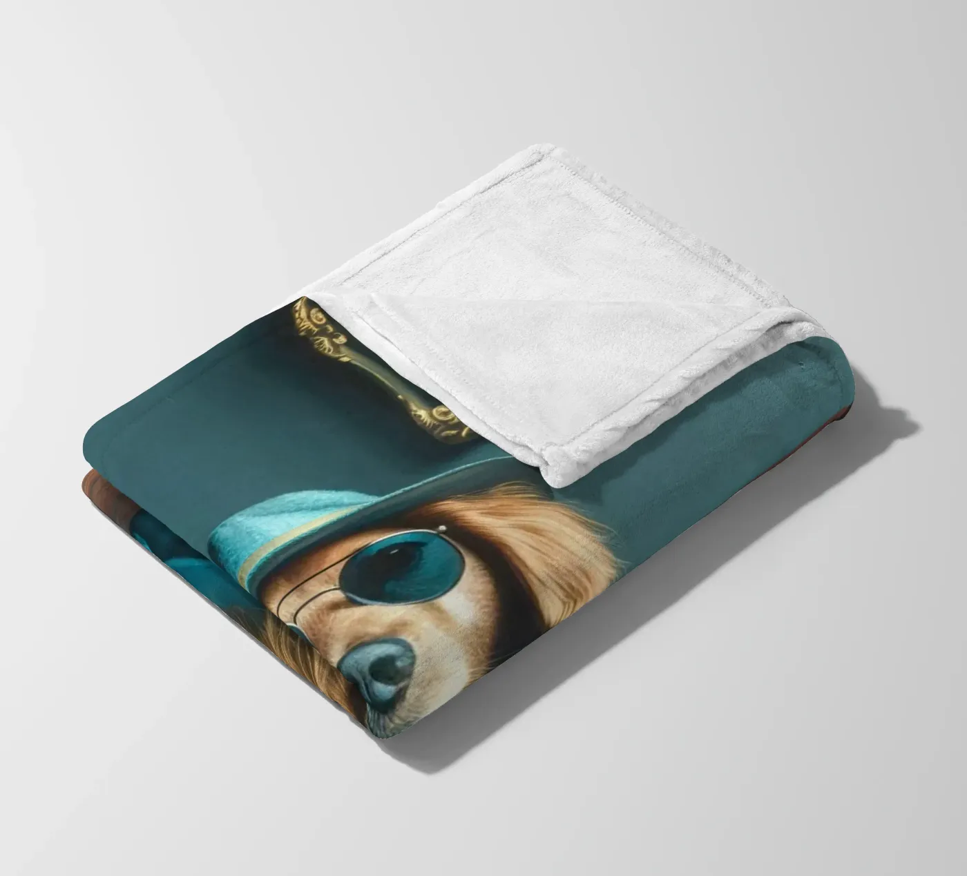 Lucas fleecedeken van Affiches Chien Originales – Dogland