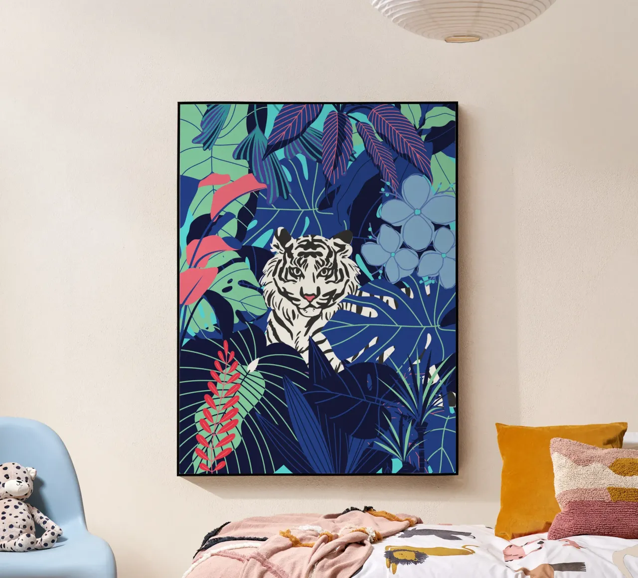 Tigre bianca plexiglass da Little Dean