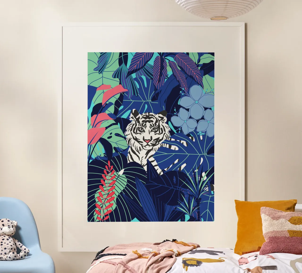 Tigre bianca poster da Little Dean