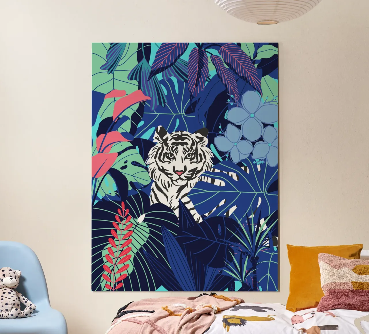 Tigre bianca poster da Little Dean