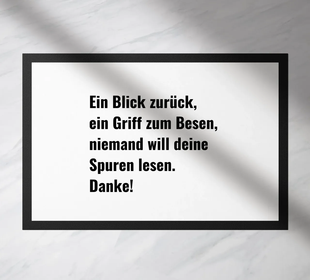 Slogan del WC: Uno sguardo al passato, una presa per la scopa zerbino da RB-Quotes