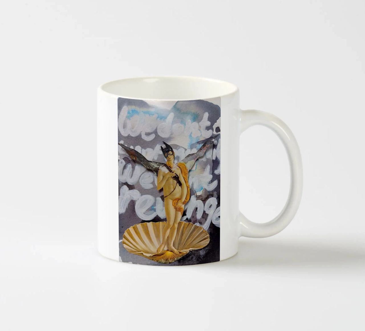 We dont want equality: We want revenge! tazza in ceramica da Trash is dada Official