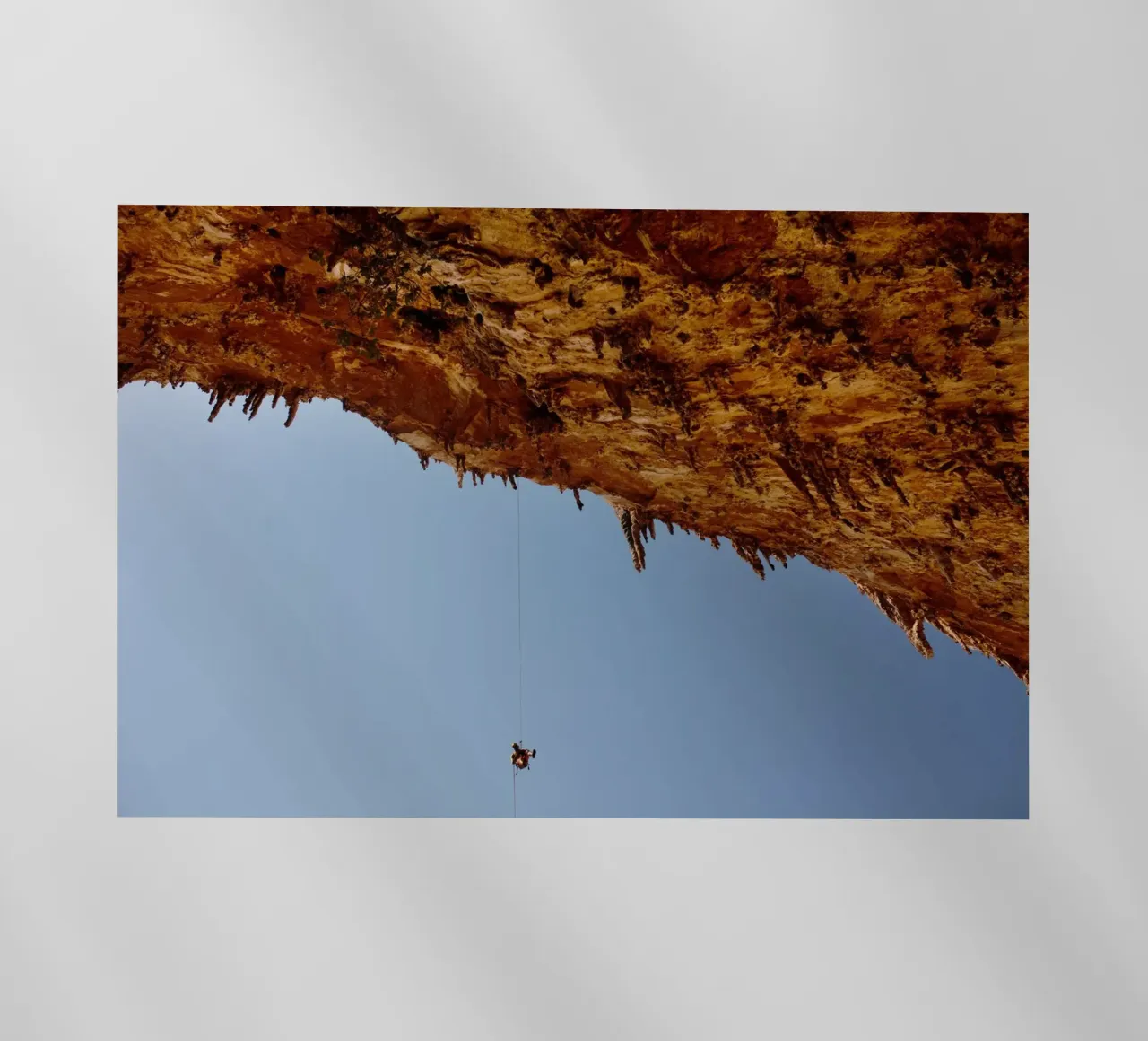 Arrampicata a Kalymnos, Grecia pellicola backlit da Simon Koy