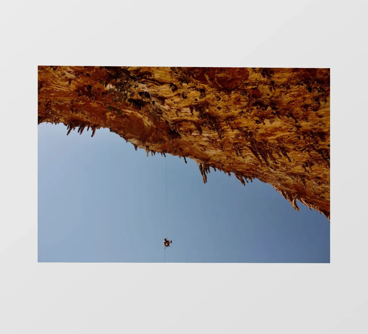 Arrampicata a Kalymnos, Grecia pellicola backlit da Simon Koy
