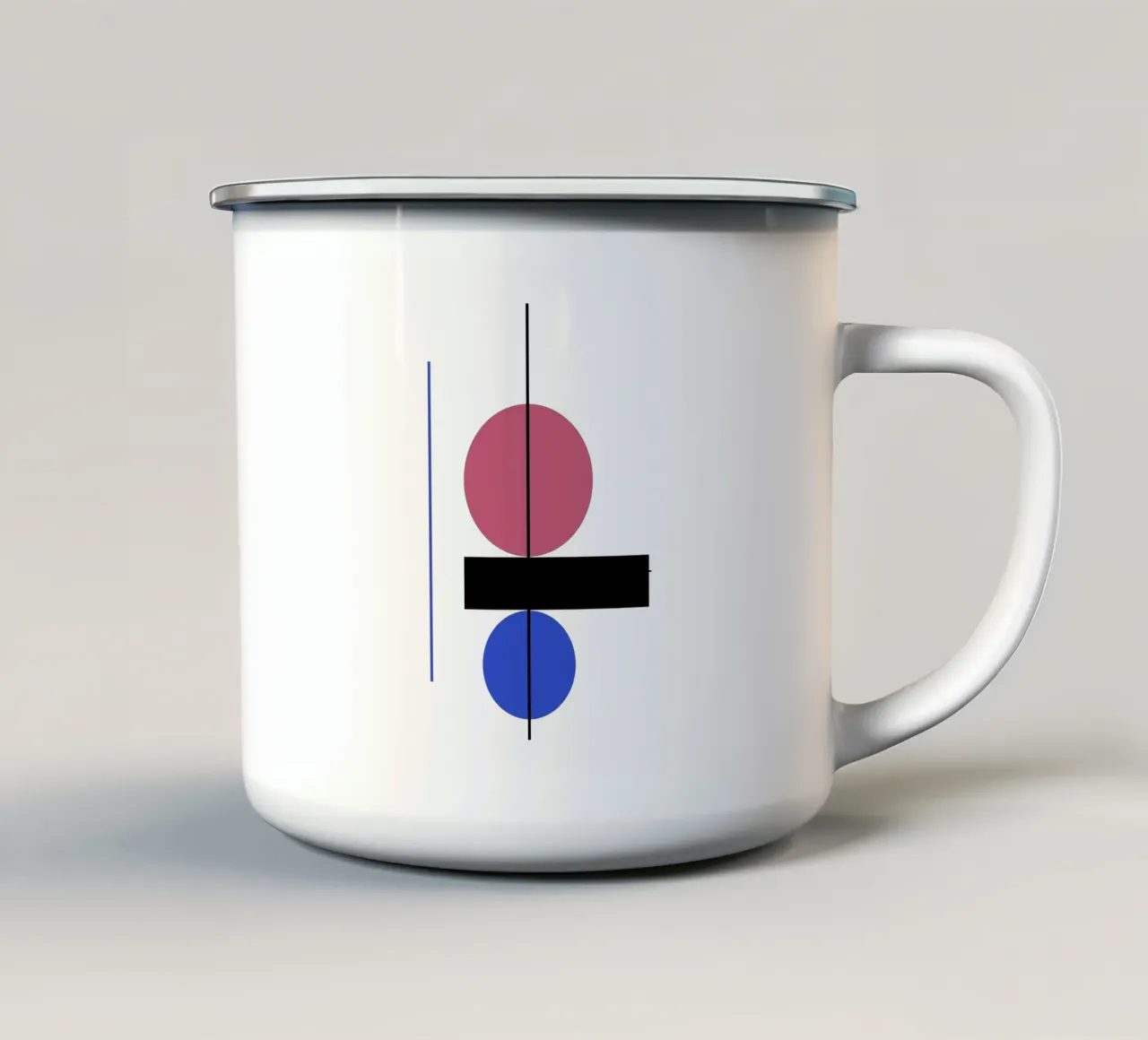 Equilibrato tazza in smalto da BenCoStyle