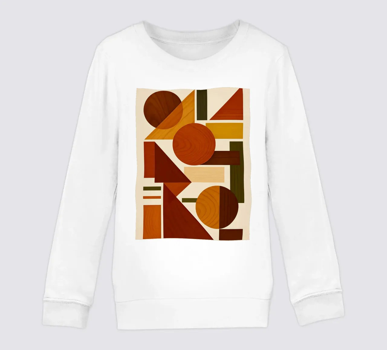 Forme geometriche Bauhaus felpa bambino da ARTOMATIC