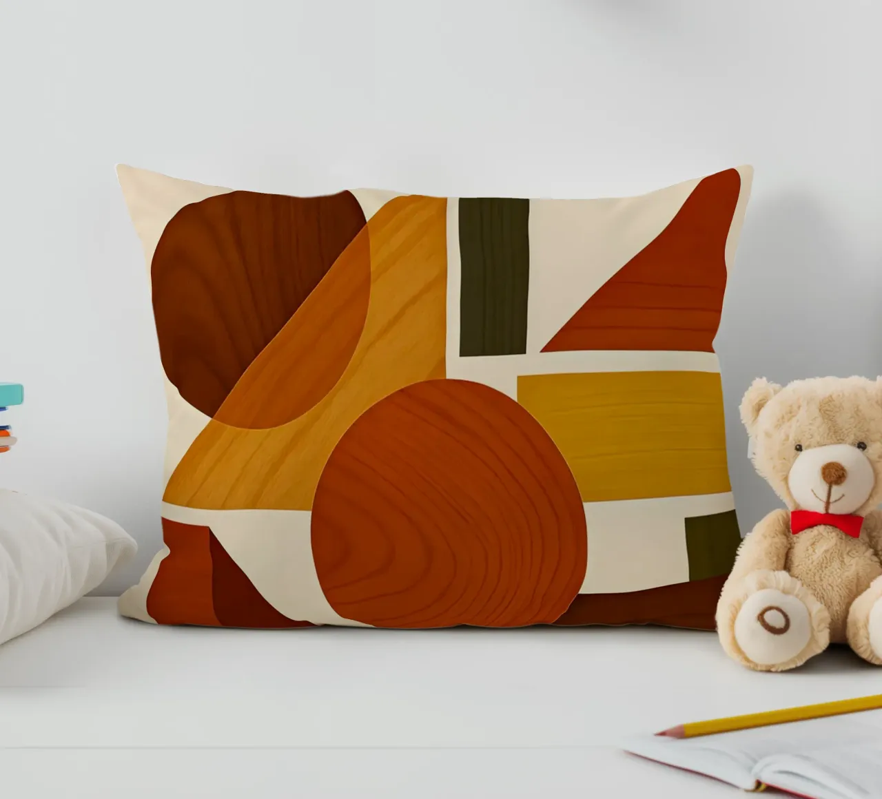 Forme geometriche Bauhaus cuscino da ARTOMATIC