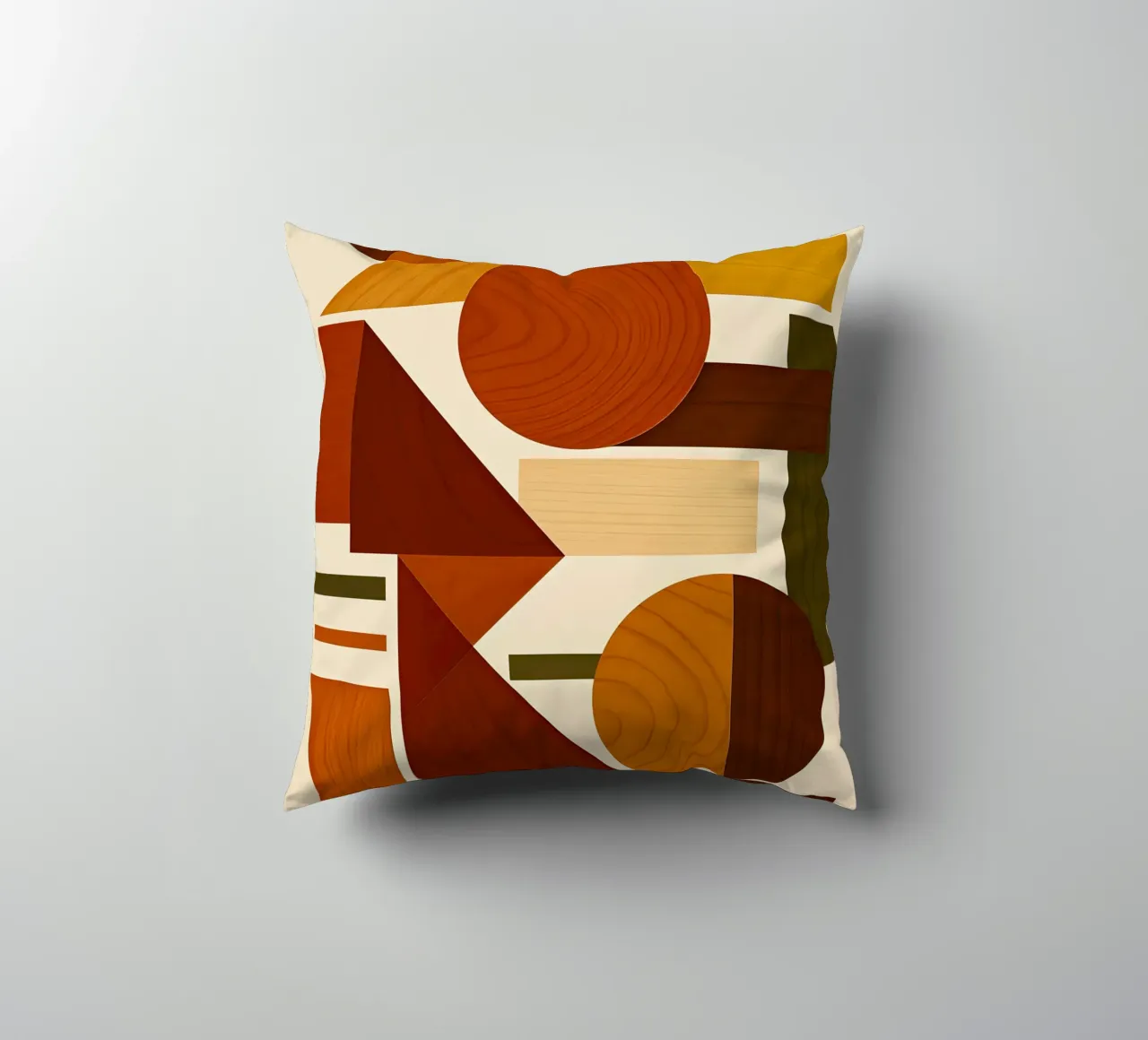 Forme geometriche Bauhaus cuscino da ARTOMATIC