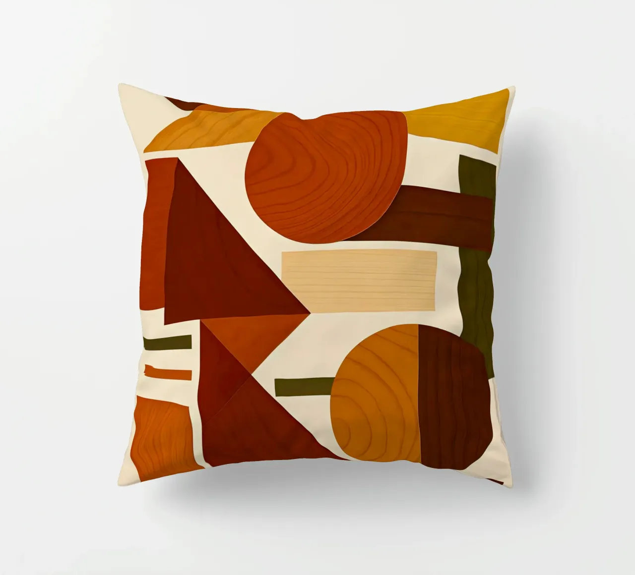 Forme geometriche Bauhaus cuscino da ARTOMATIC
