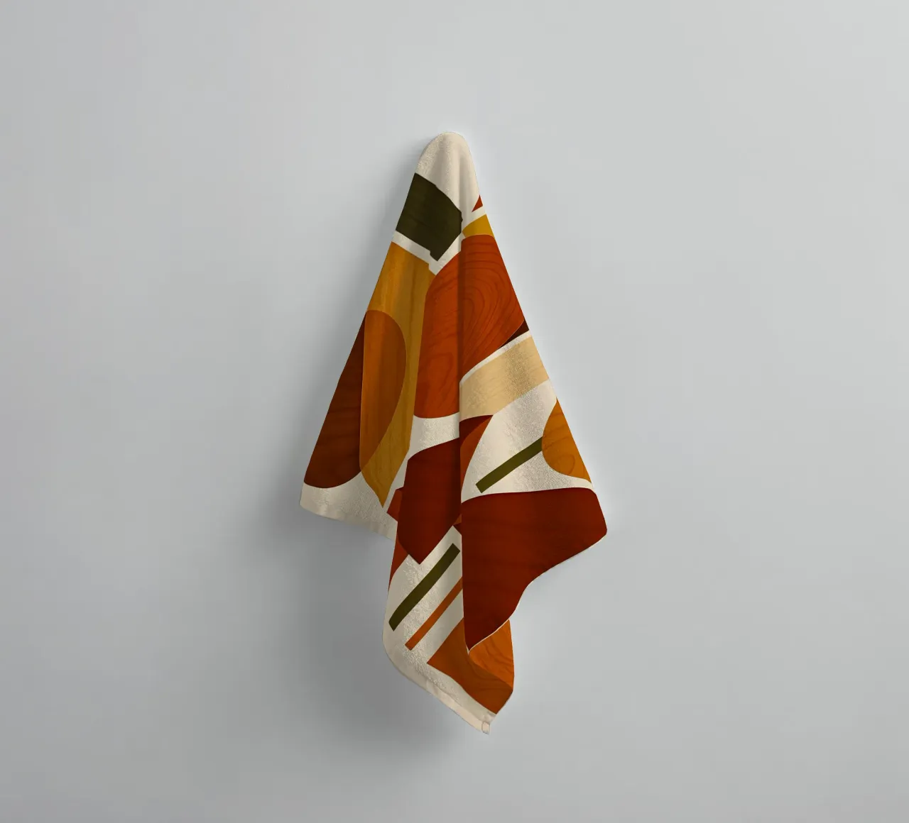 Forme geometriche Bauhaus asciugamano da bagno da ARTOMATIC