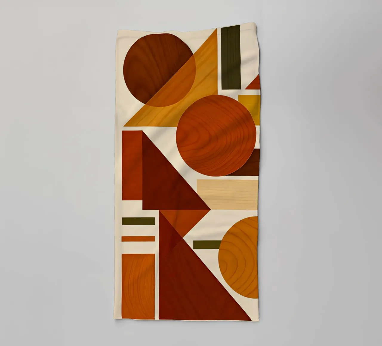Forme geometriche Bauhaus asciugamano da bagno da ARTOMATIC