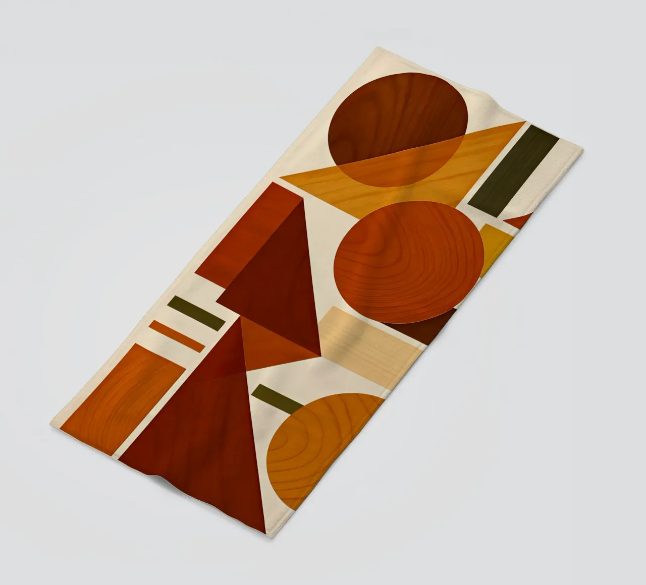 Forme geometriche Bauhaus telo mare da ARTOMATIC
