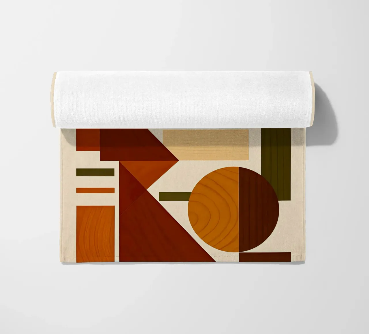Forme geometriche Bauhaus telo mare da ARTOMATIC