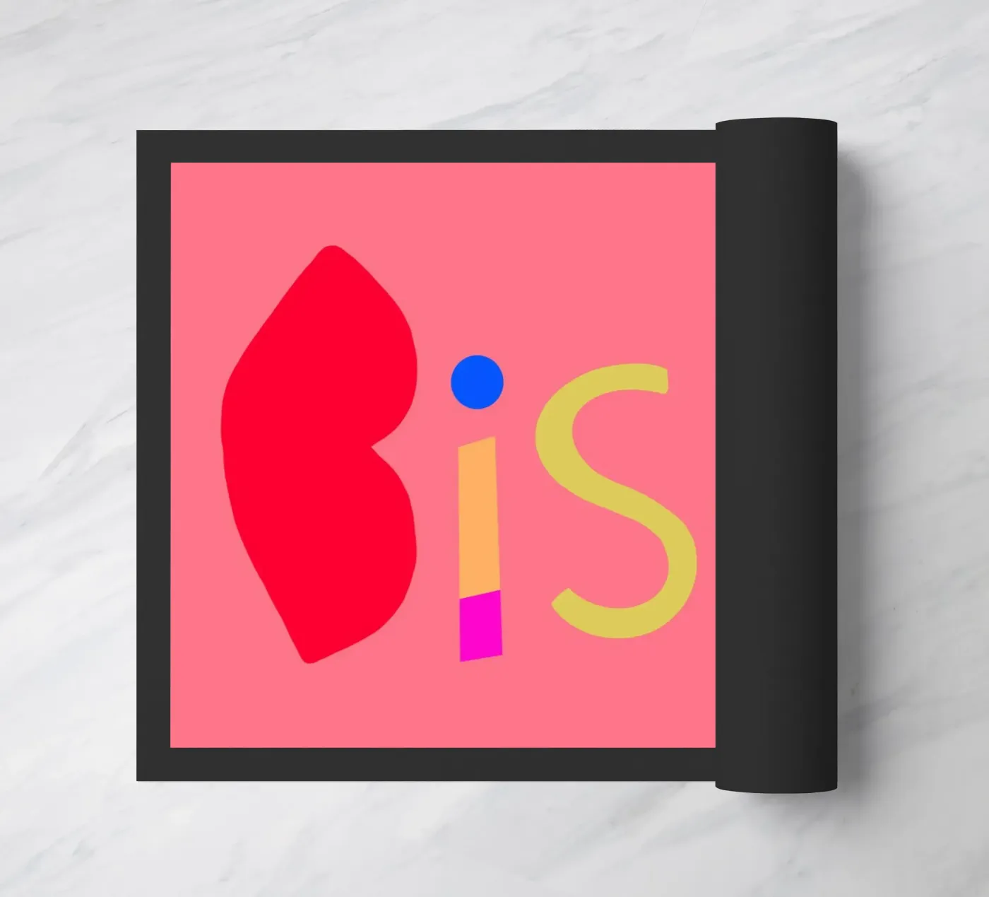 Bisou deurmat van Art House