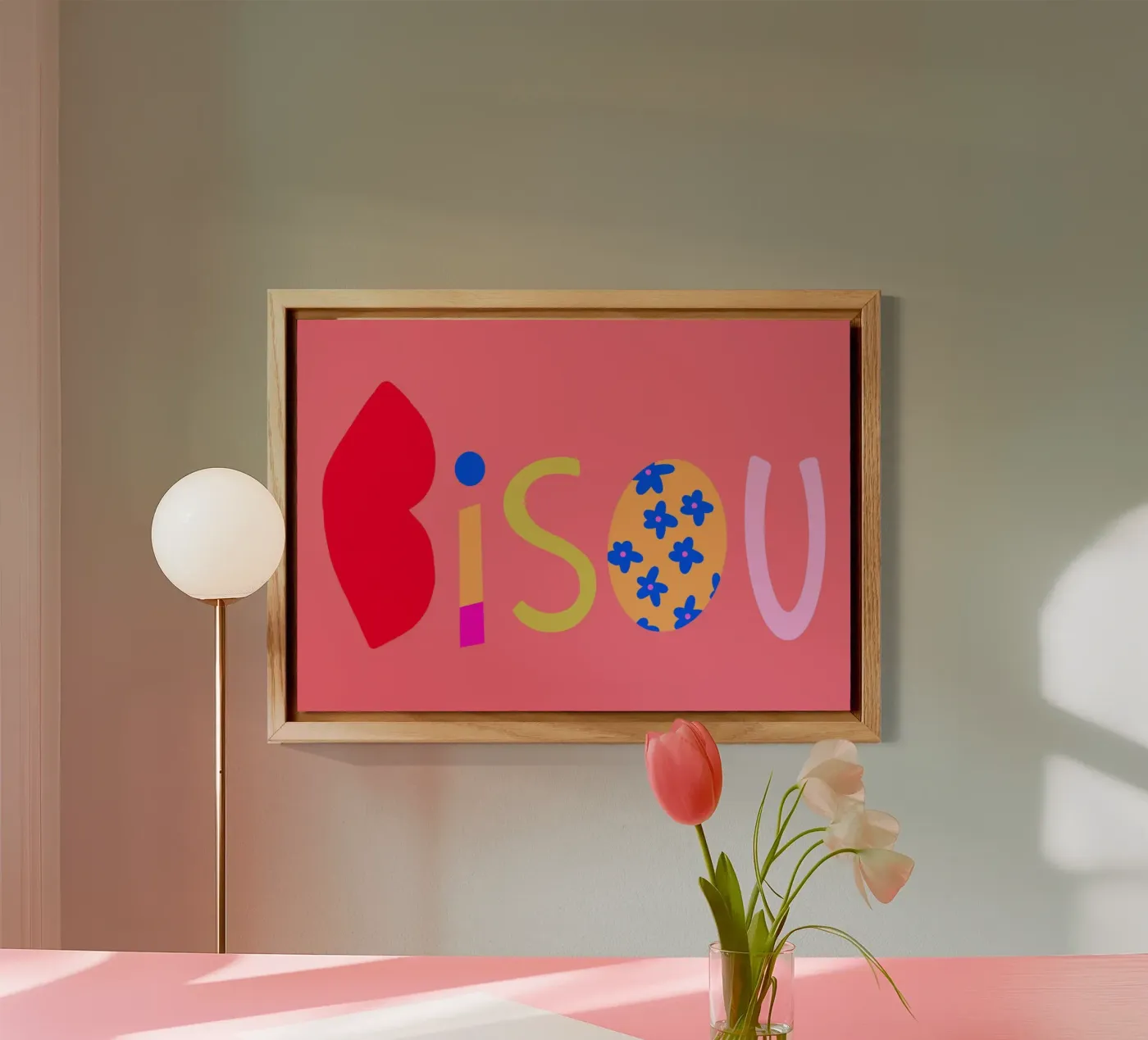 Bisou alluminio dibond da Art House