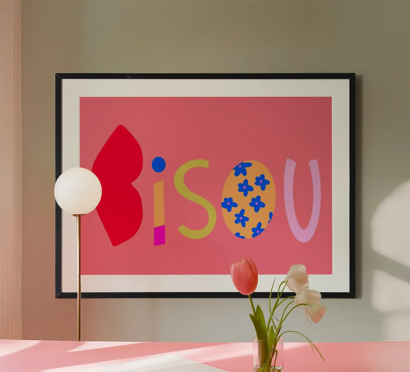 Bisou Poster von Art House