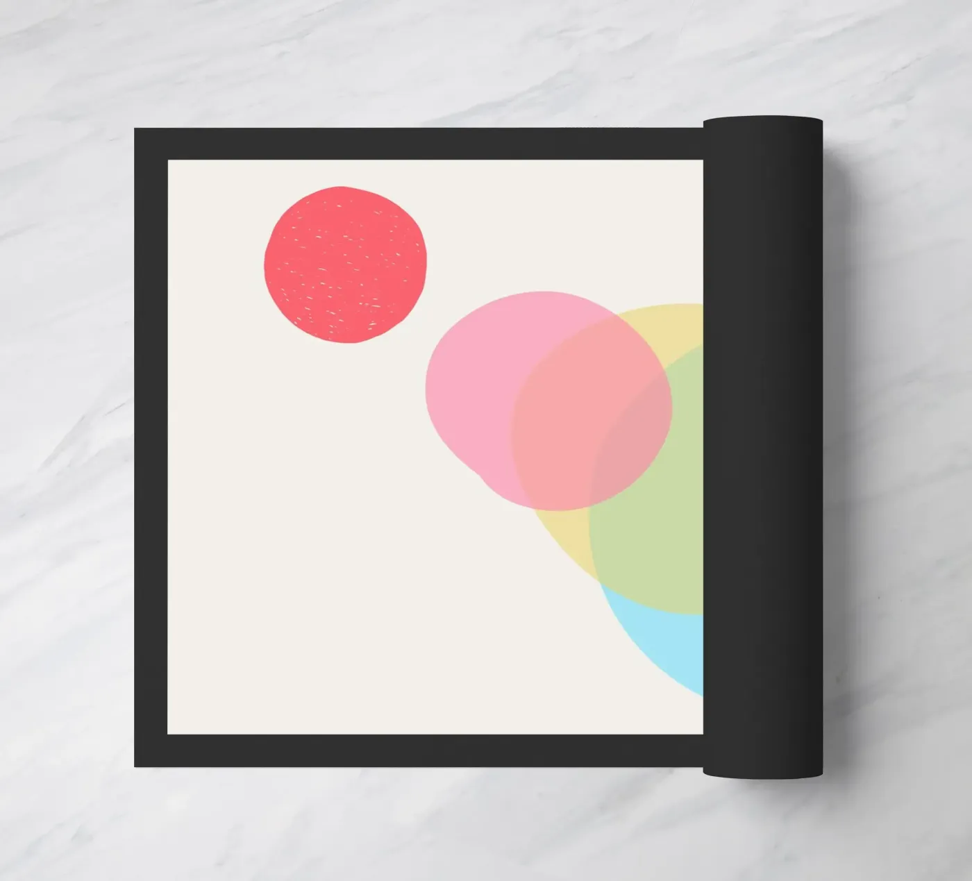 Reflecteren II deurmat van Rose Beck Art