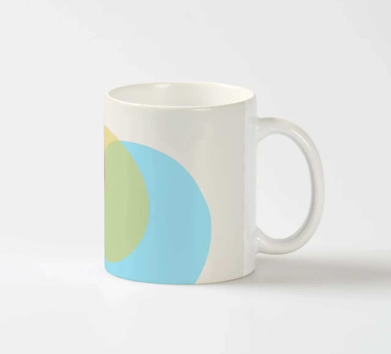 Riflettere II tazza in ceramica da Rose Beck Art